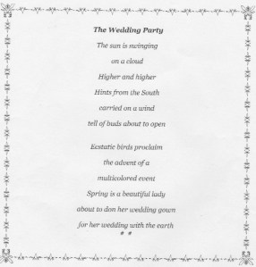 weddingpoem